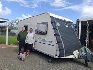 Venture Caravans Testimonial - Debbie and Gordan 