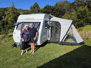 Venture Caravans Testimonial - Carol and steve